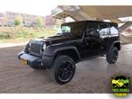 Jeep Wrangler 4x4 2.8 CRD Sport Unlimited 200 pk Grijs Kente, Auto's, Bestelauto's, Euro 5, Zwart, 4 cilinders, Zwart
