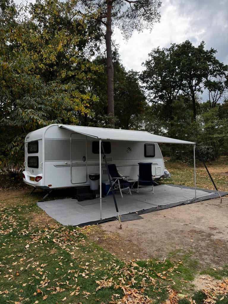 Thule omnistor zakluifel 4x2,5 meter, 1 week gebruikt, zgan., Ophalen, Zo goed als nieuw, Thule