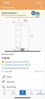 Normani Reistas met Wieltjes - Zwart, 80L, 40 tot 60 cm, 30 cm of meer, Gebruikt, Zwart