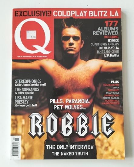 Q magazine Robbie Williams Johnny Cash Stereophonics Prodigy, Verzamelen, Muziek, Artiesten en Beroemdheden, Zo goed als nieuw