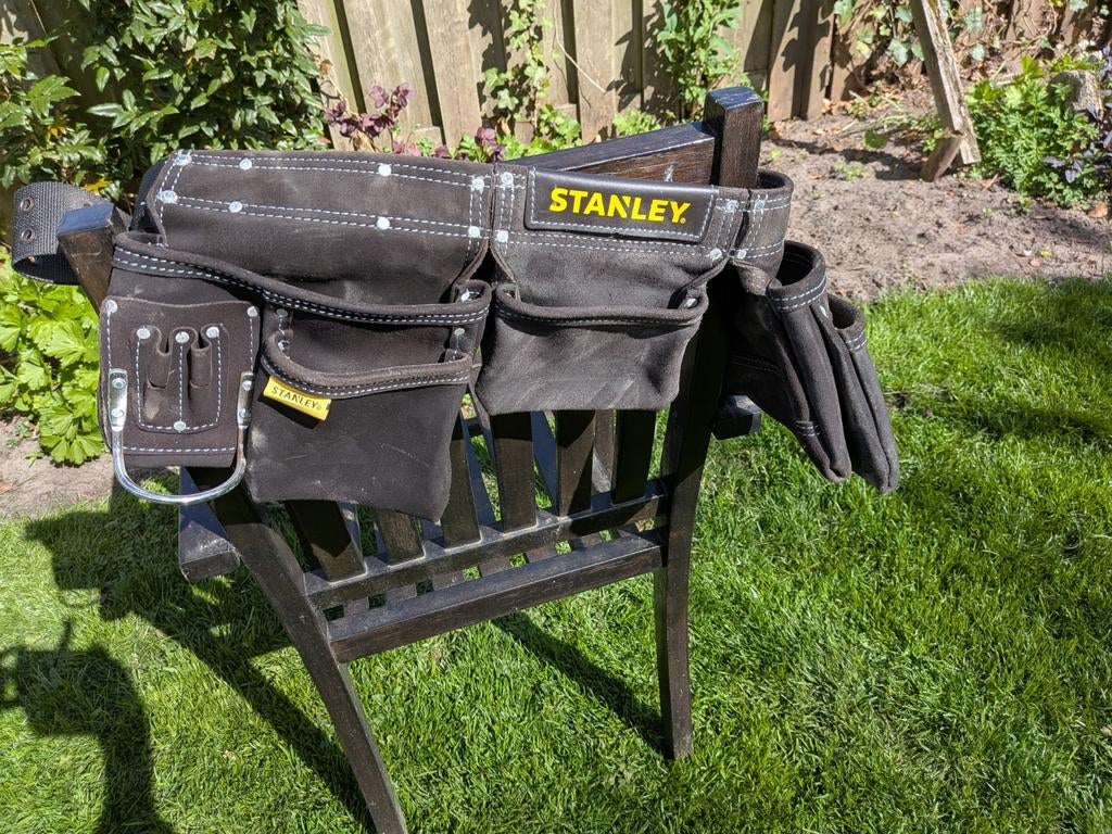 Stanley dubbele gereedschapsgordel.Nooit gebruikt, Doe-het-zelf en Verbouw, Gereedschap | Handgereedschap, Ophalen, Nieuw
