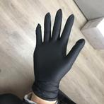 Zwarte Nitril handschoenen - Wegwerp, latex vrij, poedervrij, Ophalen of Verzenden, Nieuw
