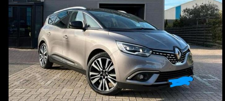 Renault Grand Scenic 1.3 TCe 160pk EDC GPF 7pl. 2019 Grijs, Auto's, Renault, Particulier, Grand Scenic, ABS, Achteruitrijcamera