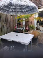 Barset Tuinset met parasol, 4 zitplaatsen, Gebruikt, Ophalen of Verzenden, Tuinset