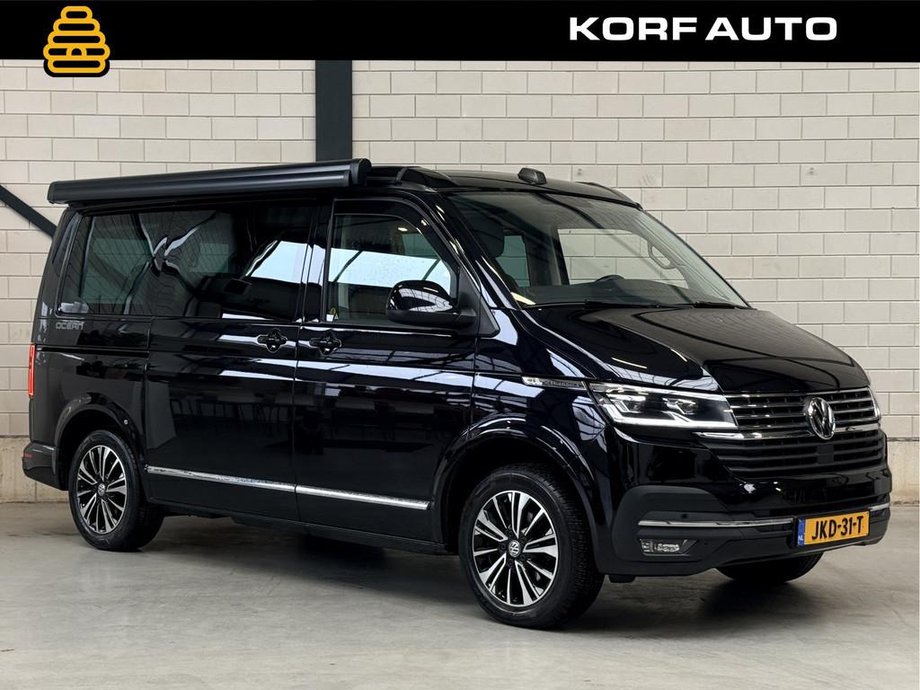 Volkswagen California T6.1 Ocean 150PK DSG / Camera / Elektr, Automaat, Buscamper of Camperbus, Bedrijf, Diesel
