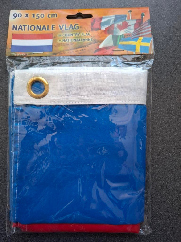 Holland vlag 90x150, Ophalen of Verzenden, Nieuw