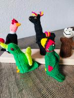 Gebreide vingerpopjes set uit Peru, Ophalen of Verzenden, Nieuw, Jongen of Meisje