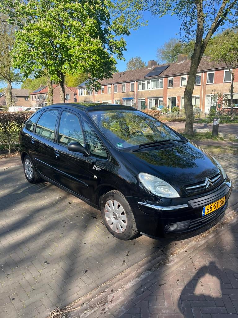 Citroën Xsara 2.0 16V Picasso AUT 2006 Zwart, Auto's, Citroën, 136 pk, Xsara, 4 cilinders, 700 kg