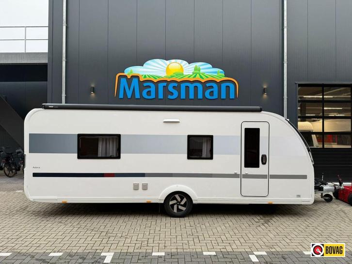Adria Adora 613 HT, Caravans en Kamperen, Caravans, tot en met 4, 1500 - 2000 kg, Overige, Adria, 2 aparte bedden, Overige typen