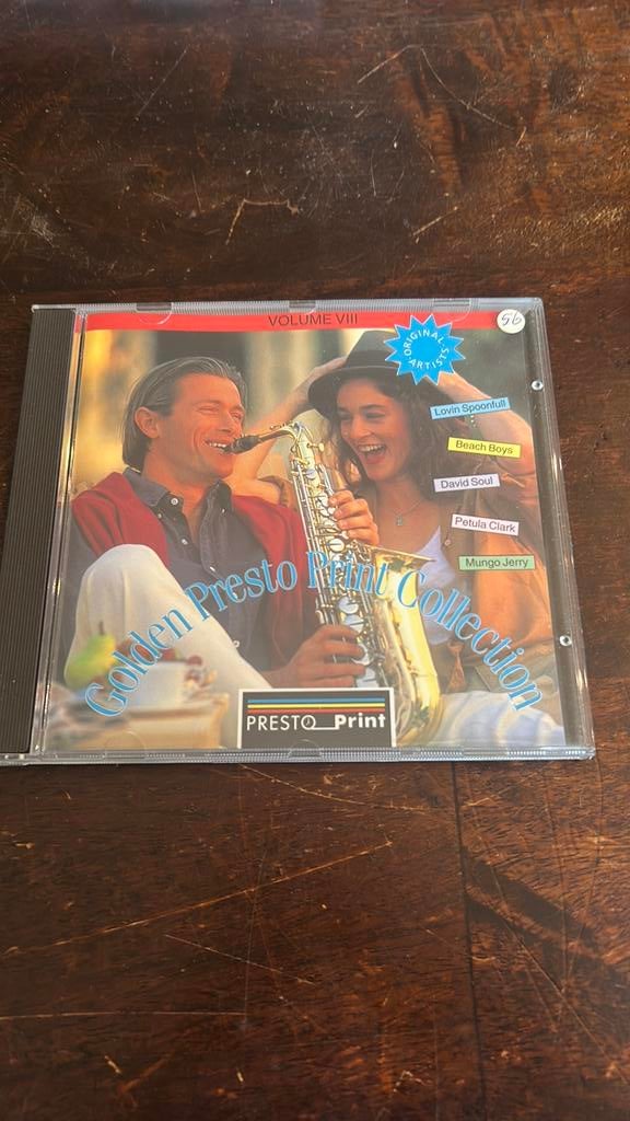 Golden presto print collection vol vIII, Ophalen of Verzenden, Zo goed als nieuw, Pop