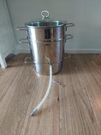 Stoomsapcentrifuge sappan rvs, Ophalen of Verzenden