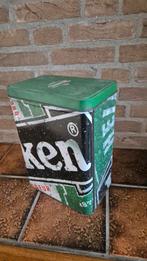 Vintage Heineken Blikken Doos, Verzamelen, Ophalen