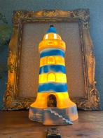 Heico - Lamp - Vuurtoren Blauw-Wit!, Huis en Inrichting, Ophalen of Verzenden, Zo goed als nieuw, Kunststof, Minder dan 50 cm