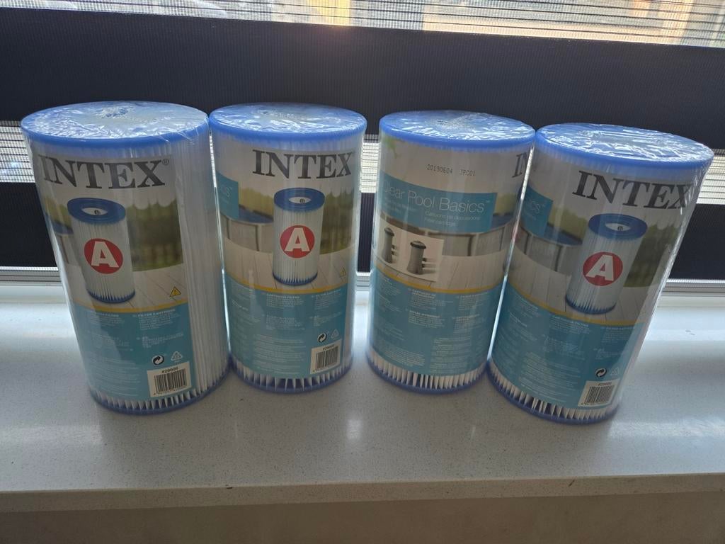 Nieuwe Intex filter type A (4 stuks), Ophalen of Verzenden, Nieuw, Filter