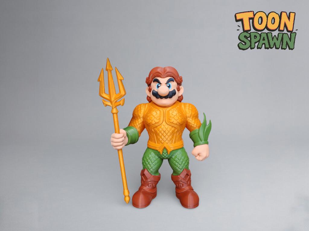 Aquario - Aquaman  Mario Mash-Up Figuur – 30 cm, Verzamelen, Ophalen of Verzenden, Nieuw, Fantasy