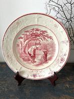 Antiek gaaf kinderbordje van Regout, Antiek en Kunst, Ophalen of Verzenden