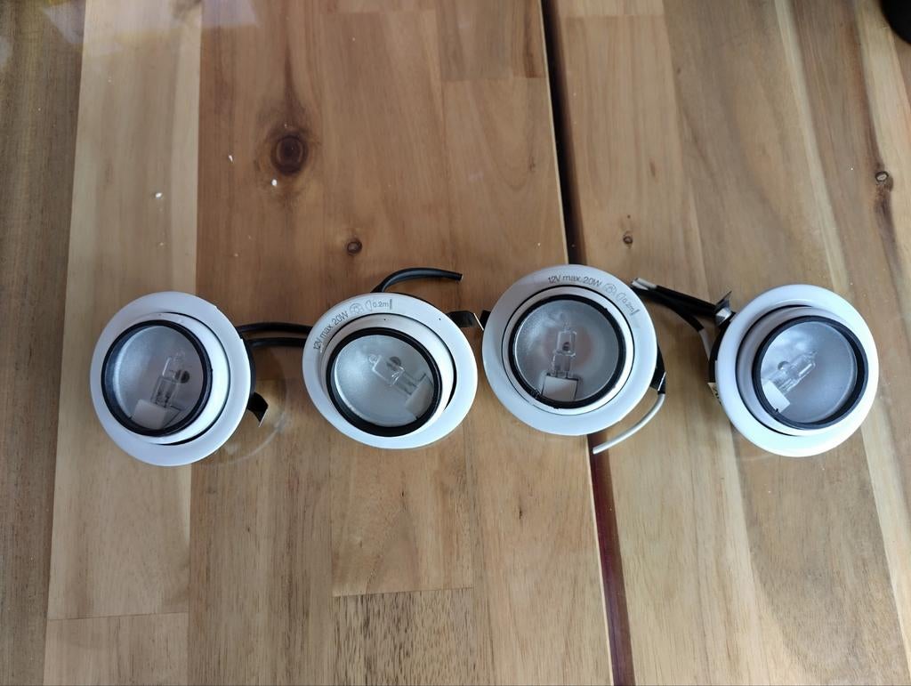 Paulmann inbouwspotjes 12V 20W voor caravan of camper, Ophalen of Verzenden