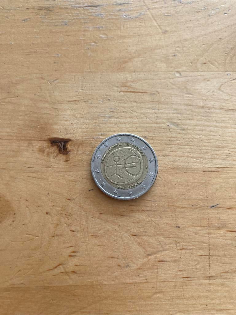 2 euro stickman munt, Postzegels en Munten, Munten | Europa | Euromunten, Ophalen of Verzenden, Duitsland, 2 euro, Losse munt