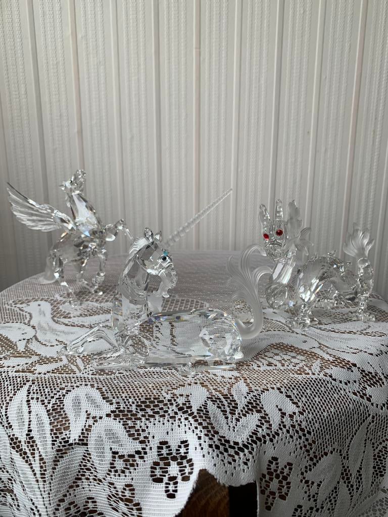 Swarovski Jaarstukken Fabulous Creatures 1996-1998, Ophalen