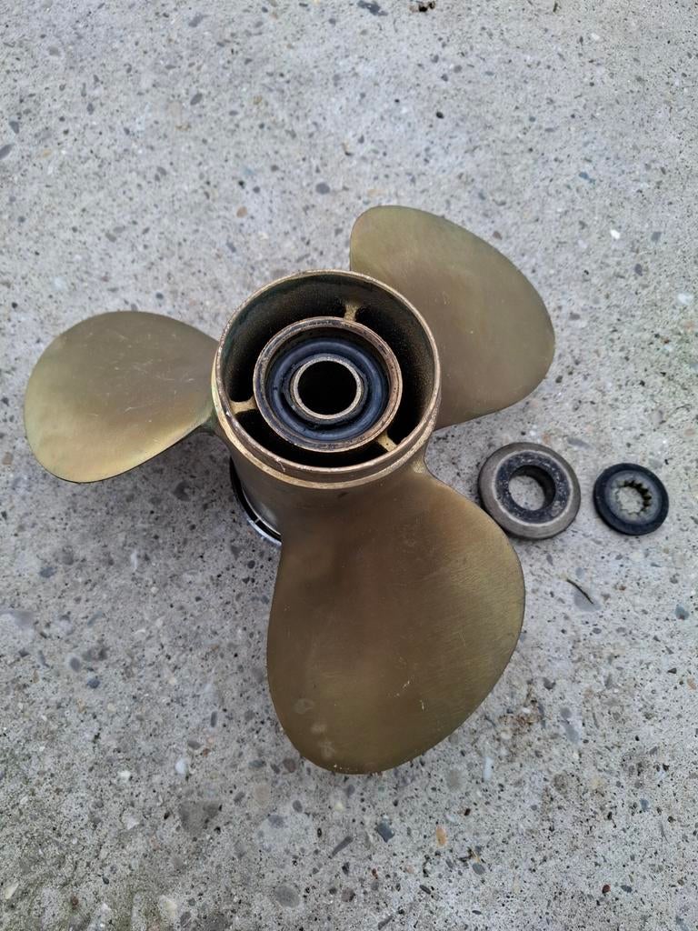 Bronzen propeller/schroef, Ophalen of Verzenden, Zo goed als nieuw, Motor en Techniek, Motorboot