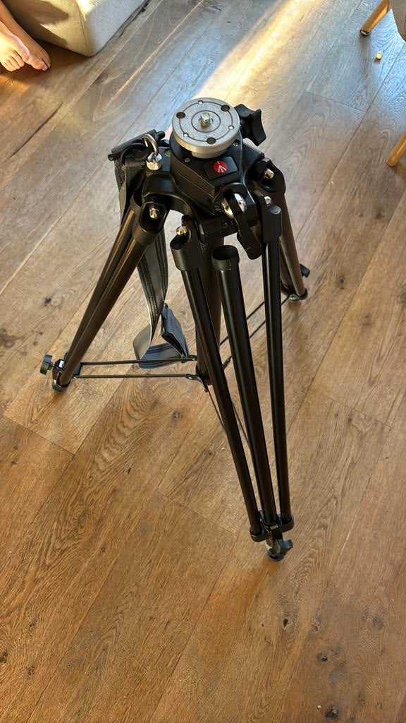Manfrotto 028B Statief (zonder balhoofd), Ophalen, Zo goed als nieuw, Driepoot