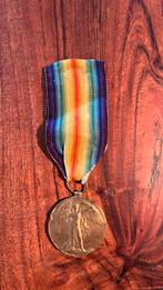 Overwinningsmedaille Eerste Wereldoorlog, Postzegels en Munten, Ophalen of Verzenden, Overige materialen