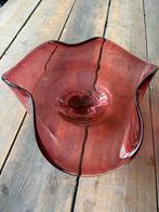 Vintage Egermann glazen fruitschaal., Ophalen of Verzenden