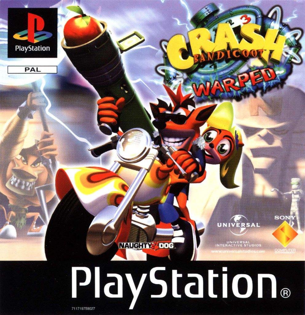 Crash Bandicoot 3 Warped PS1, Spelcomputers en Games, Games | Sony PlayStation 1, Avontuur en Actie, Gebruikt, 1 speler, Ophalen of Verzenden