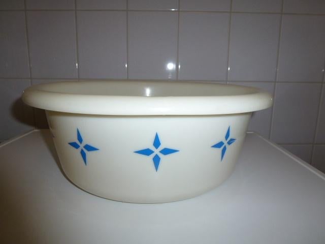 vintage waskom jaren 60 / 70 bij Sunlight produkten, Verzamelen, Retro, Ophalen of Verzenden, Huis en Inrichting