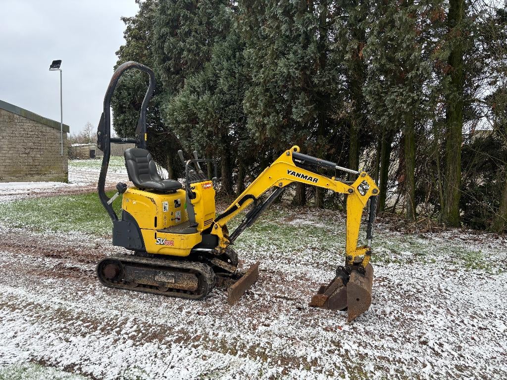 Yanmar SV08 Minigraver 2016 | Kubota U10-3 2019, Ophalen, Graafmachine