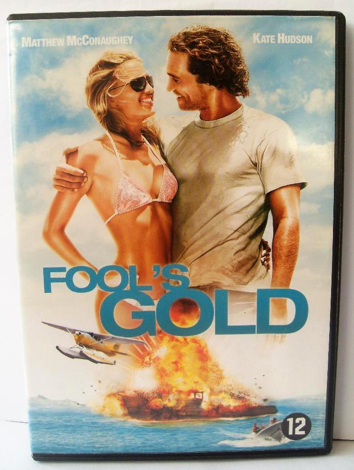 Fool's Gold (originele dvd) Kate Hudson & Matthew MCCaughey, Cd's en Dvd's, Dvd's | Avontuur, Zo goed als nieuw, Vanaf 12 jaar