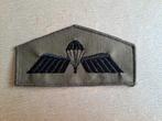 Parawing B Brevet voor GvT, embleem, Ophalen of Verzenden, Landmacht, Nederland, Embleem of Badge