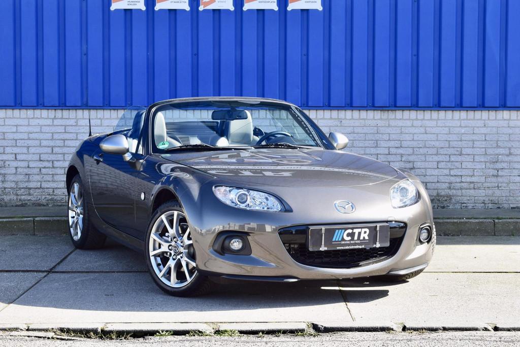 Mazda MX-5 1.8 Sendo / Silver line Roadster Coupe, Auto's, Mazda, Achterwielaandrijving, Gebruikt, Zwart, 4 cilinders