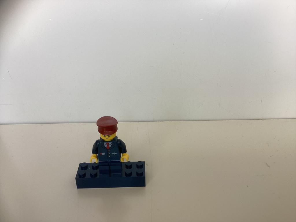 Lego trein condecteur, Ophalen of Verzenden, Zo goed als nieuw