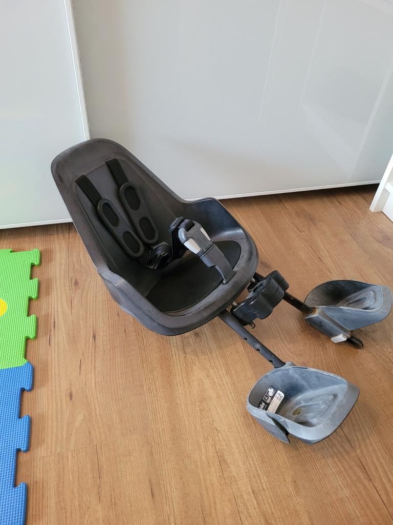 Bobike One Mini fietsstoeltje, Fietsen en Brommers, Fietsaccessoires | Fietsstoeltjes, Ophalen, Bo-Bike, Gebruikt, Voetsteuntjes