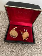 Manchetknopen met 5 Cent Muntjes, Ophalen of Verzenden, Gebruikt, Goud