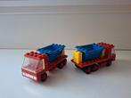 2x Lego 435 ( 435-1) Tipper truck 1976, Ophalen of Verzenden, Gebruikt