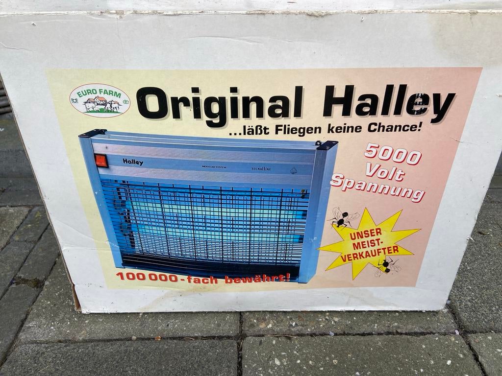 Original Halley vliegenvanger 5000 Volt, Tuin en Terras, Bestrijdingsmiddelen, Ophalen, Gebruikt, Ongediertebestrijding