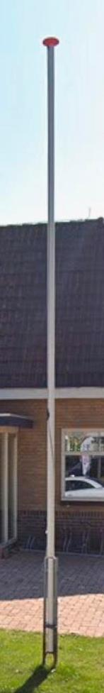 Vlaggenmast 650cm, Ophalen, Gebruikt