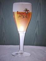 Ijzeren email reclame plaat, Brugse zot, Verzamelen, Biermerken, Ophalen of Verzenden, Zo goed als nieuw, Reclamebord, Plaat of Schild