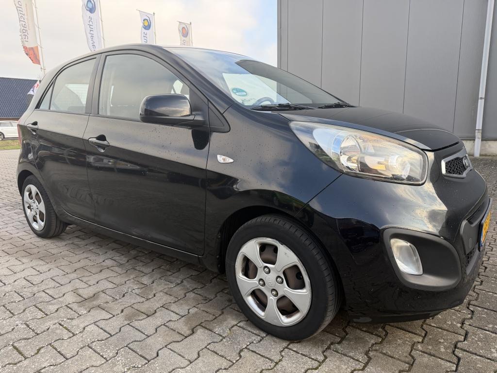 Kia Picanto 1.2 CVVT Airco 5-Deurs apk 3-2027 (bj 2012), 86 pk, Gebruikt, 4 cilinders, 400 kg