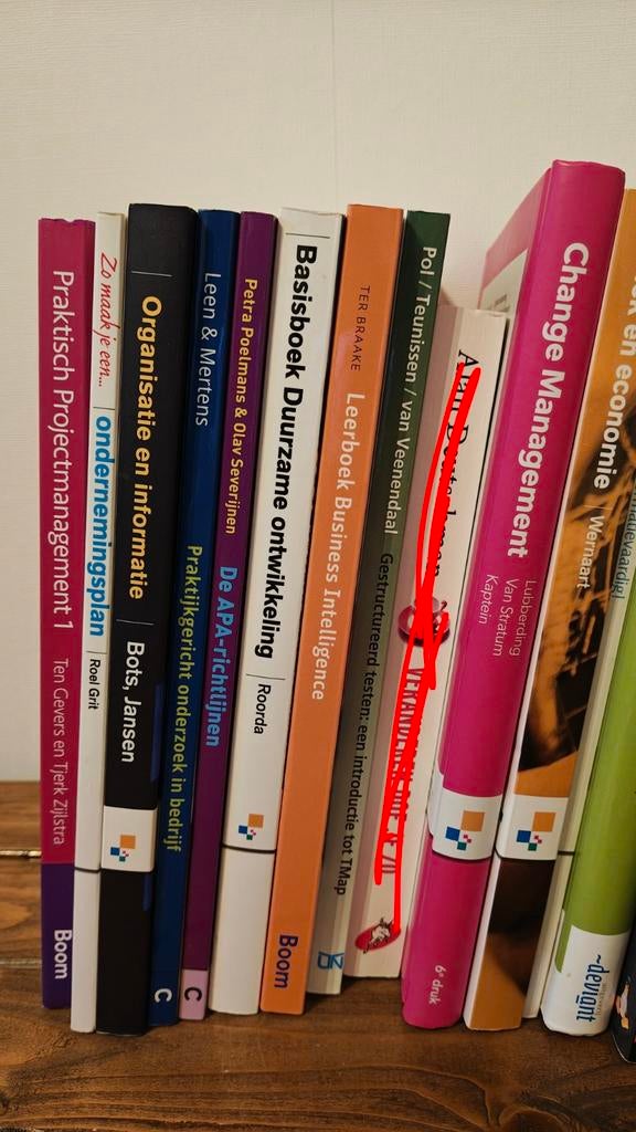 Studieboeken Bedrijfskunde en IT, Ophalen of Verzenden, Beta, Zo goed als nieuw, HBO