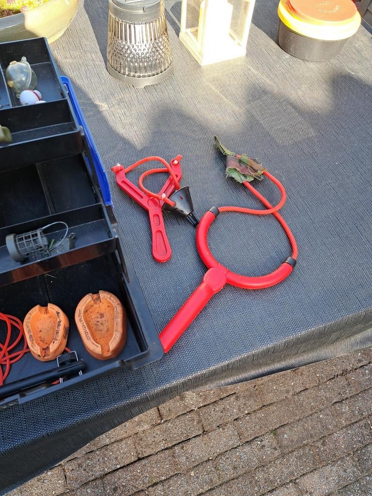 Kaper vissen met twee vis koffers, Ophalen, Overige typen