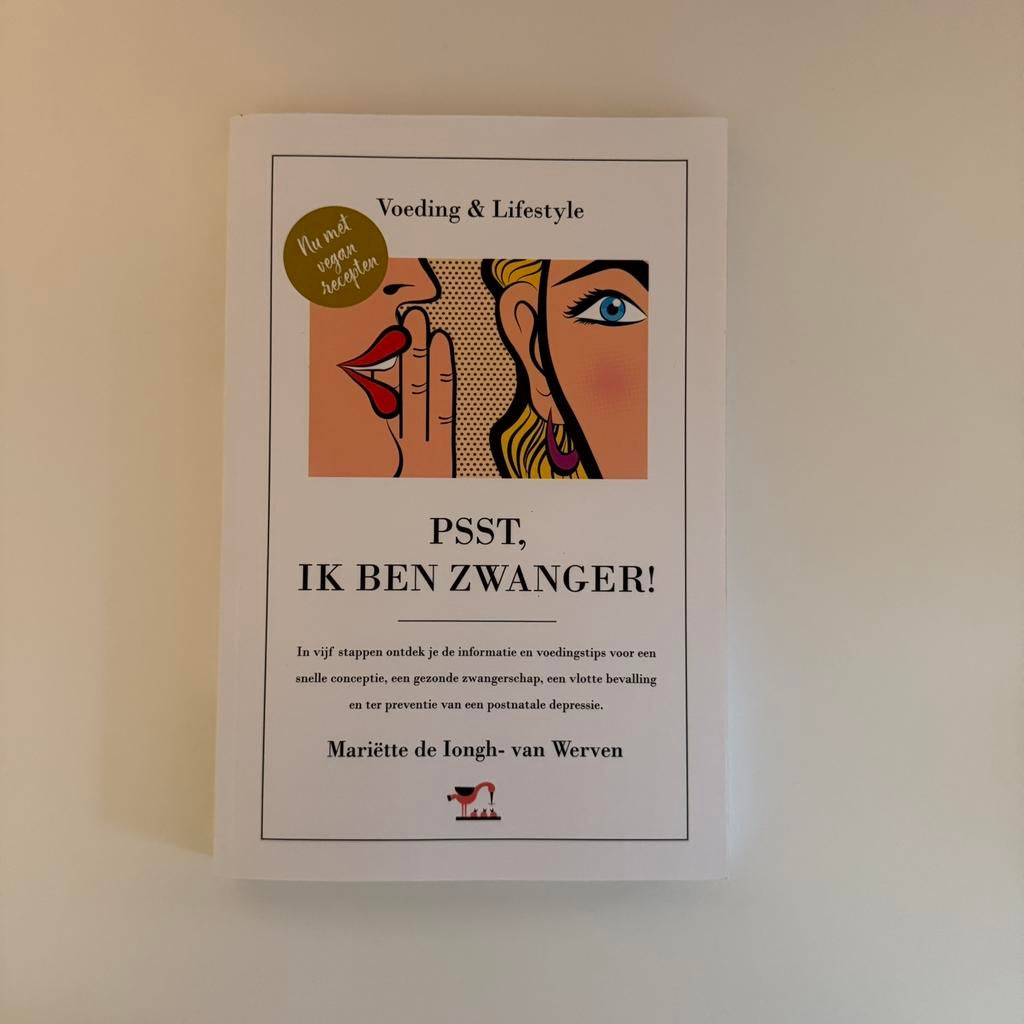 Psst, ik ben zwanger! Boek voeding & lifestyle, Ophalen of Verzenden, Zo goed als nieuw, Dieet en Voeding