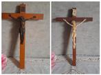 2 Kruisbeelden kruisen, Antiek en Kunst, Curiosa en Brocante, Ophalen of Verzenden