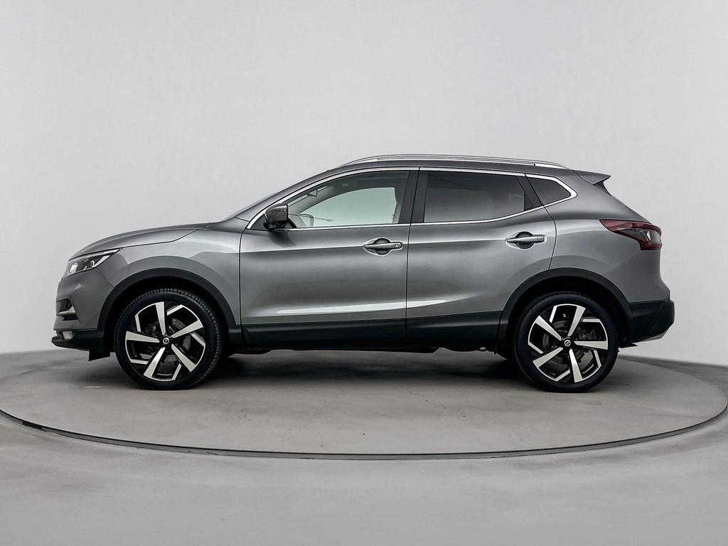 Nissan Qashqai 1.3 DIG-T Premium Edition 140PK | Navigatie |, Auto's, Nissan, 687 kg, Gebruikt, 4 cilinders, Lichtsensor