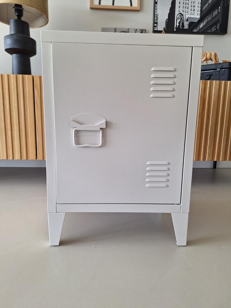 Leipzig Lockerkast Beige - Zo goed als nieuw, Ophalen, Zo goed als nieuw, Industrieel, Modern