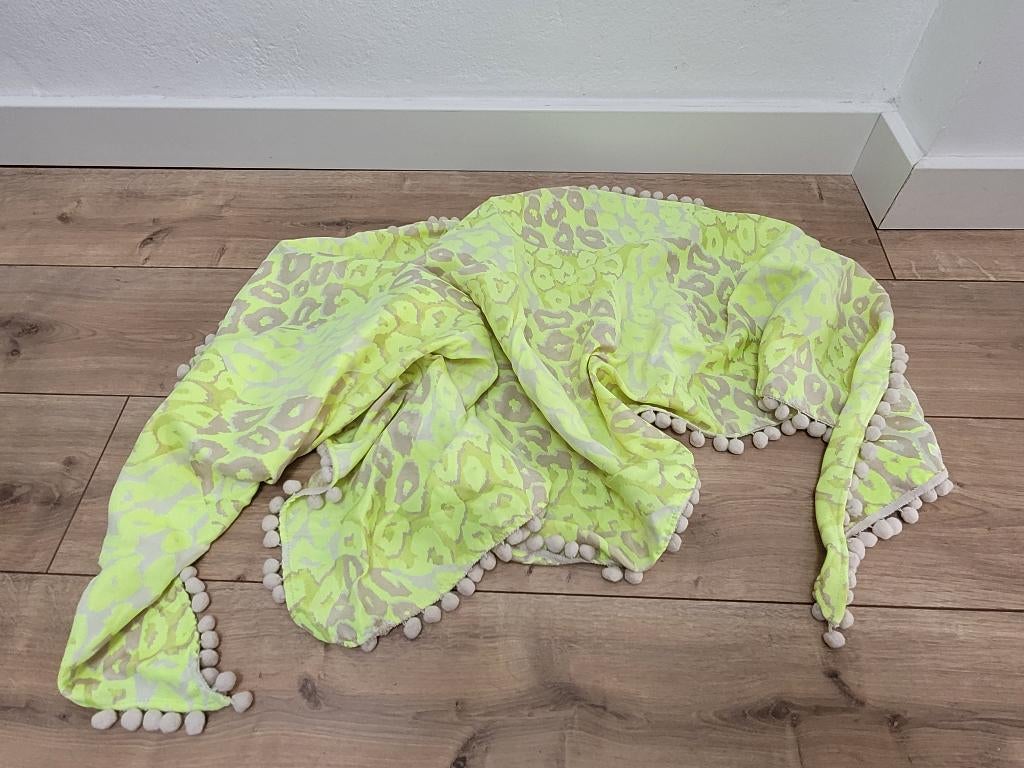 Dames lente / zomer shawl / sjaal POM Amsterdam, Maat 38/40 (M), Ophalen of Verzenden, Zo goed als nieuw, Sjaal