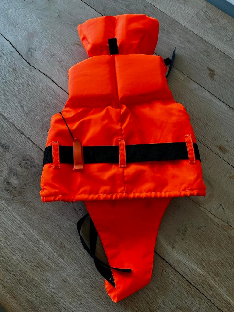 Zwemvest baby / kinderzwemvest - Oranje, Watersport en Boten, Watersportkleding, Ophalen, Zo goed als nieuw, Kind, Reddingsvest of Zwemvest