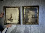 2 schilderij lijsten zeilboten, Ophalen